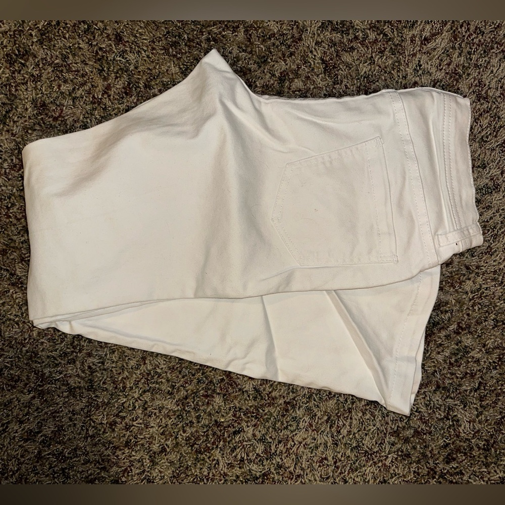 White Venus Flare Jeans